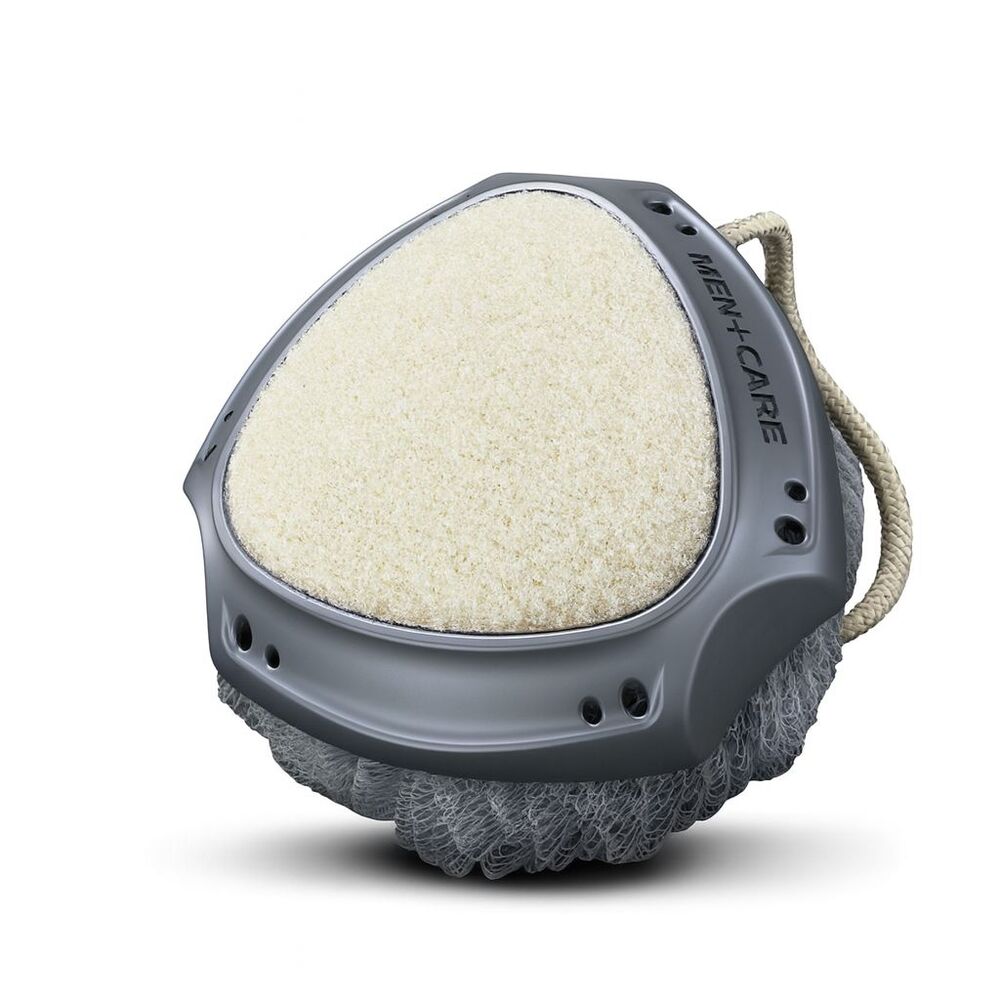 Dove Men+Care Exfoliating Shower Tool Active Clean Scrub 1 Count Bath Sponge NEW
